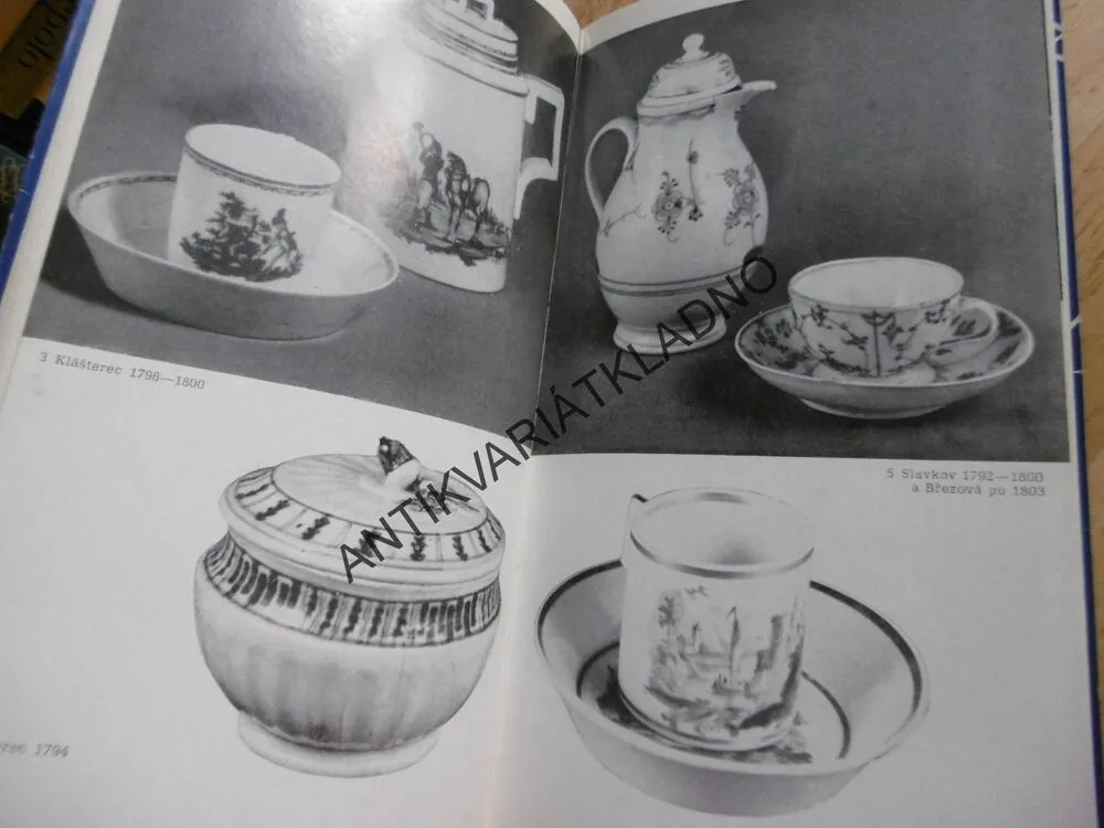 ČESKÉ PORCELÁN , UPM PRAHA, ZÁMEK KLÁŠTEREC NAD OHŘÍ