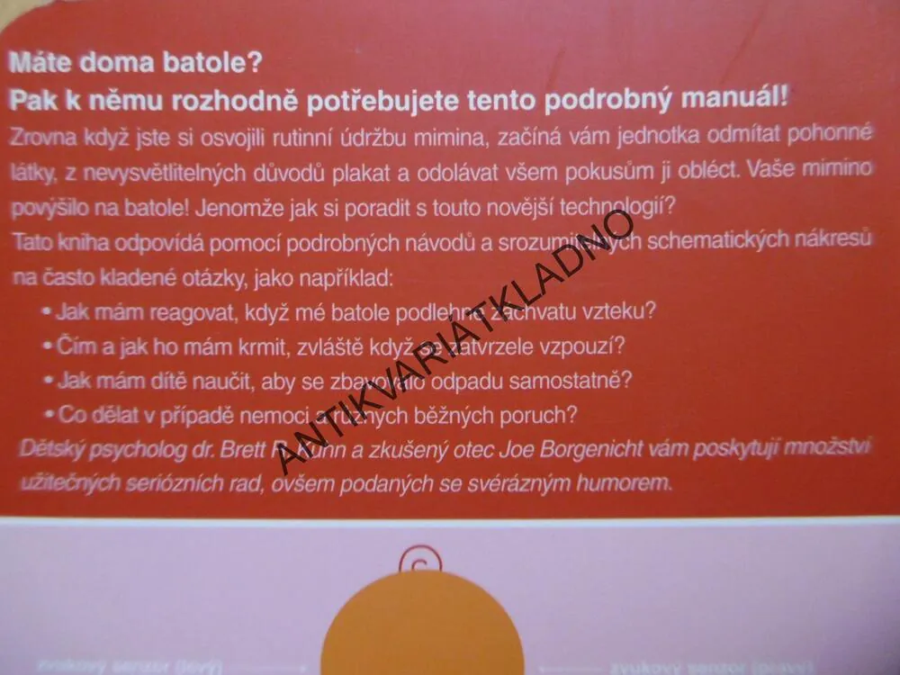 BATOLE- NÁVOD K OBSLUZE, RADY PRO ÚDRŽBU A TIPY PRO ŘEŠENÍ PROBLÉMŮ, **an