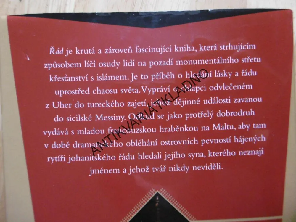 ŘÁD VE STÍNU OSMANSKÉ MOCI, TIM WILLOCKS