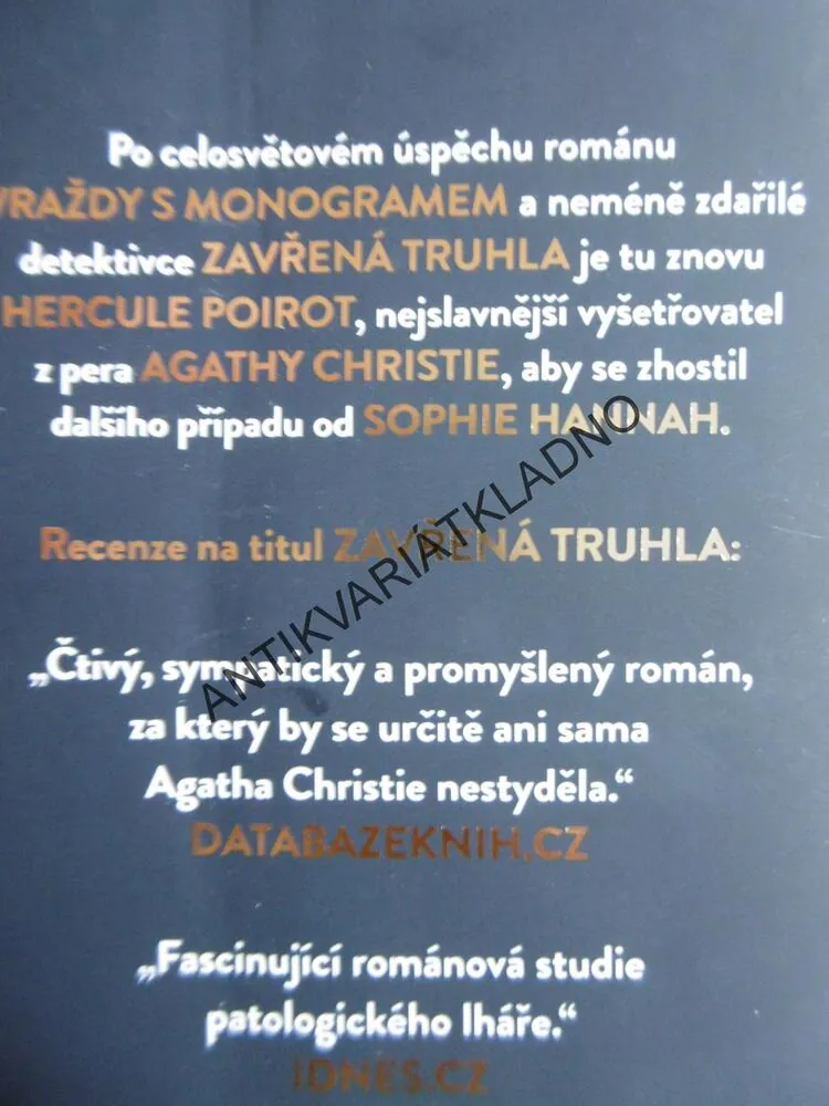 ZÁHADA TŘÍ ČTVRTIN, AGATHA CHRISTIE, HERCULE POIROT