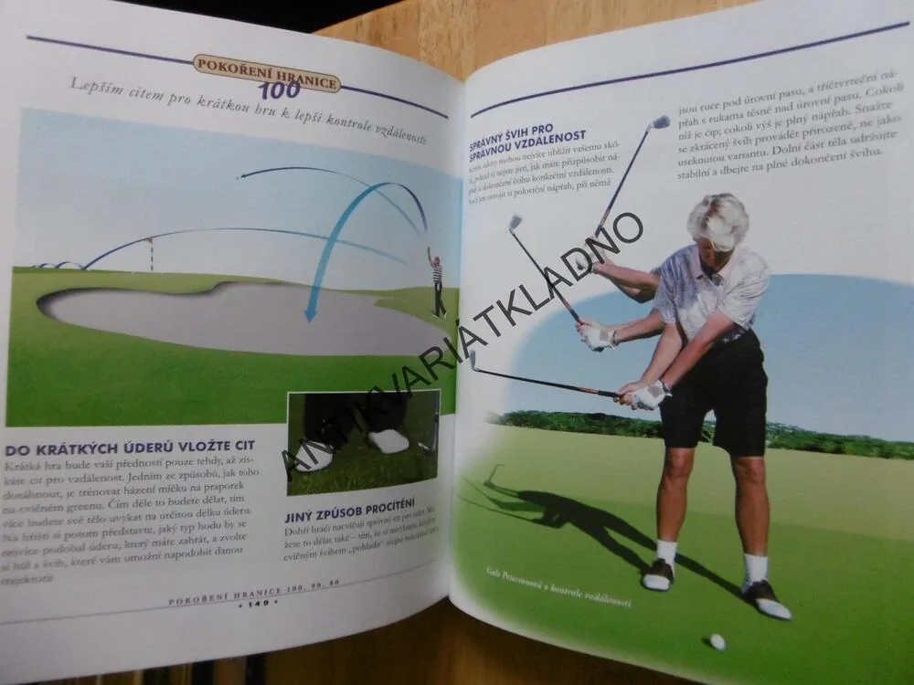 POKOŘENÍ HRANICE 100,90,80, HRA, SPORT, GOLF