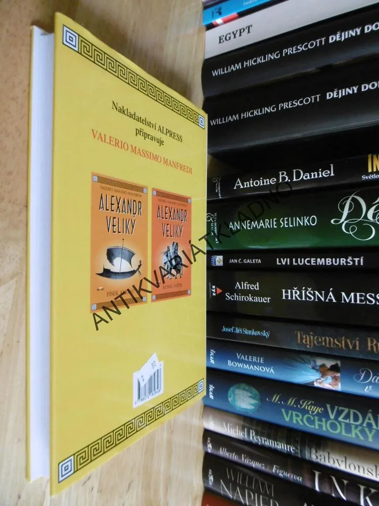 ALEXANDR VELIKÝ, ZROZEN KE SLÁVĚ, VALERIO MASSIMO MANFREDI, **an
