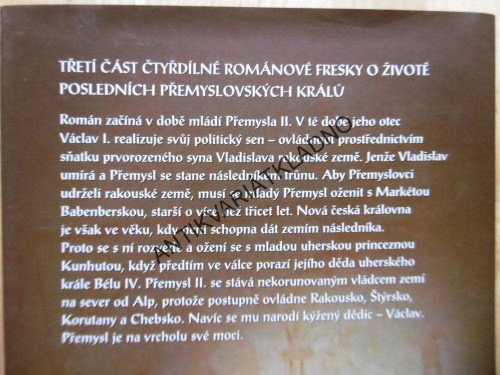 PŘEMYSLOVSKÁ EPOPEJ,3., VLASTIMIL VONDRUŠKA, **an