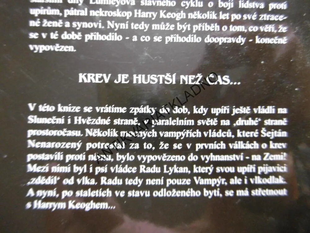 NEKROSKOP IX. ZTRACENÉ ROKY, ČÁST.1, BRIAN LUMLEY, **an