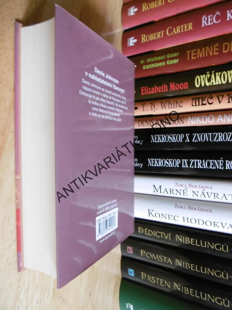 SLOUPOVÉ DÝMU, DENIS JOHNSON, **an