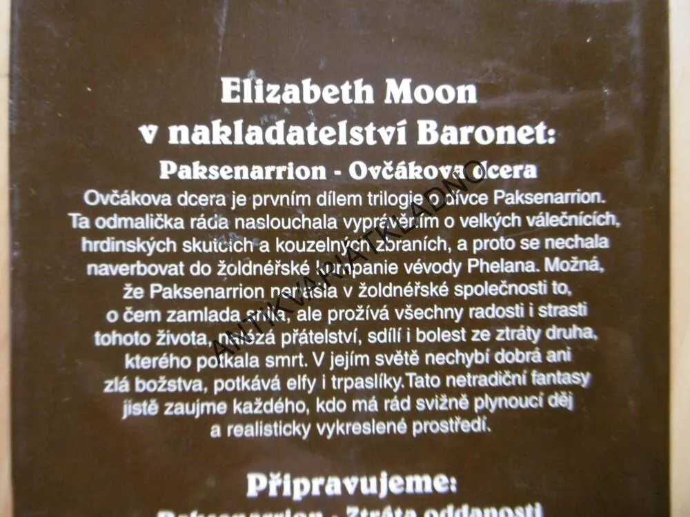 OVČÁKOVA DCERA, ELIZABETH MOON, **an