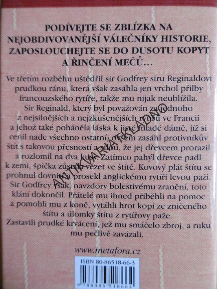 RYTÍŘ, ALAN BAKER, **an