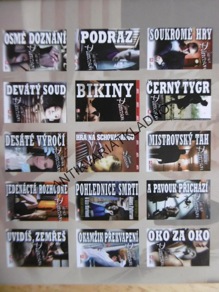 PROVINILÉ MANŽELKY, JAMES PATTERSON, **an