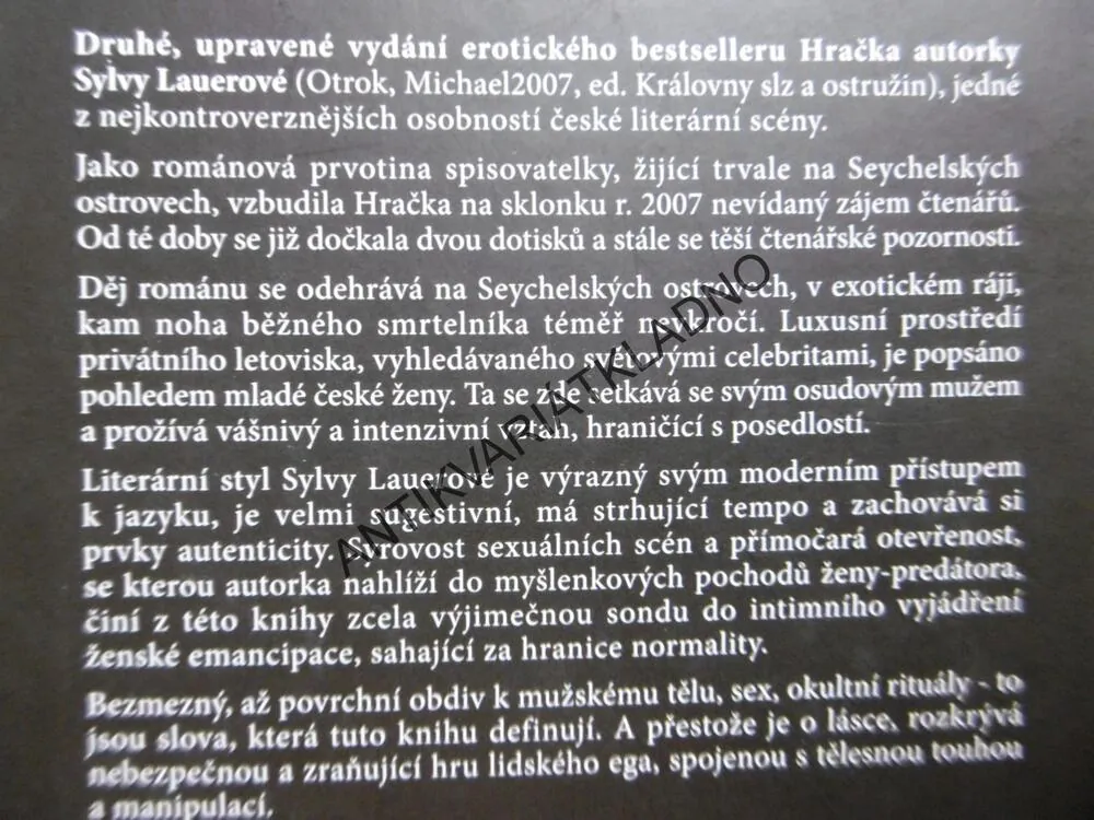 HRAČKA, SYLVA LAURENOVÁ, **an