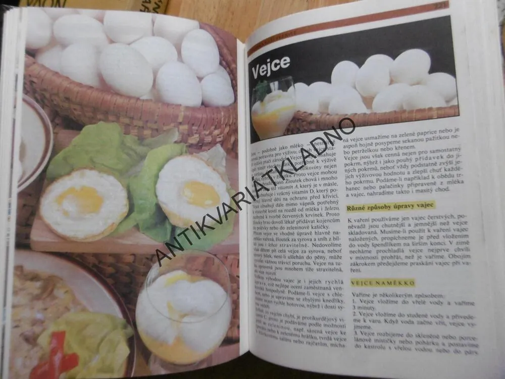 KUCHAŘKA NAŠÍ VESNICE, RECEPTY, HRUBÁ, RABOCH, 1988, **an