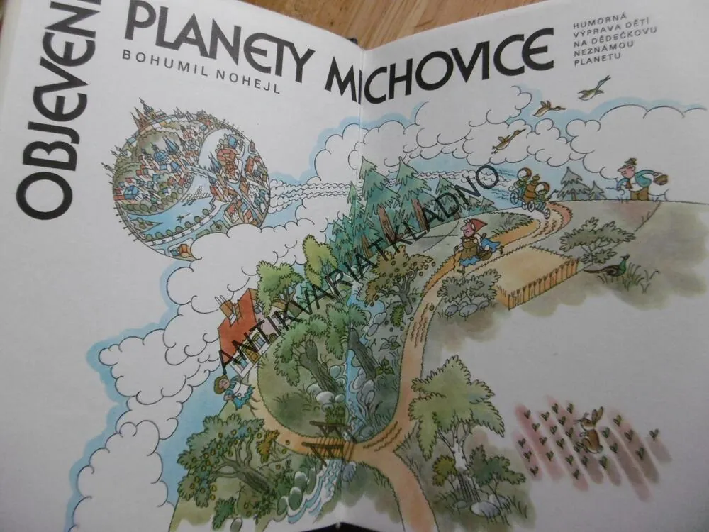 OBJEVENÍ PLANETY MICHOVICE, BOHUMIL NOHEJL, JAROSLAV MALÁK, 1983, **an