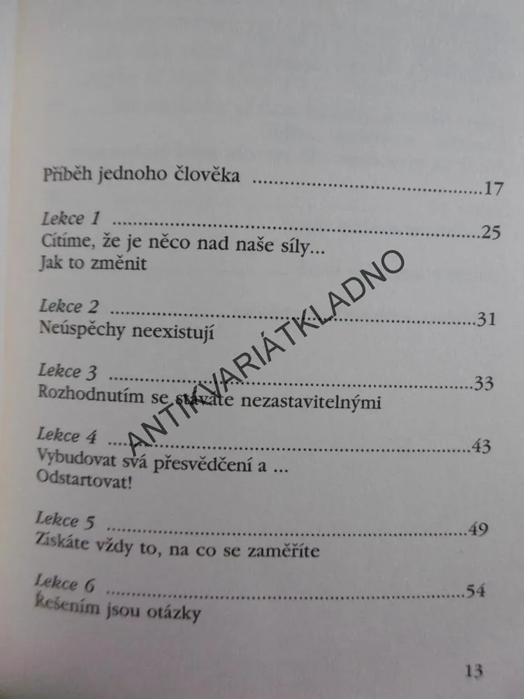 PŘÁTELSKÉ RADY, ANTHONY ROBBINS