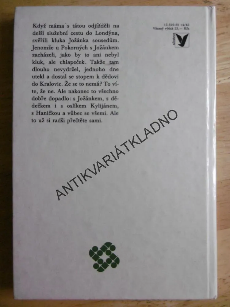 DĚDEČEK, KYLIJÁN A JÁ, JAN RYSKA, ROKYTOVÁ, 1985, **an