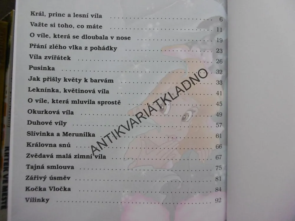 POHÁDKY O VÍLÁCH, WINKLEROVÁ, CRISMER, 2007, **an