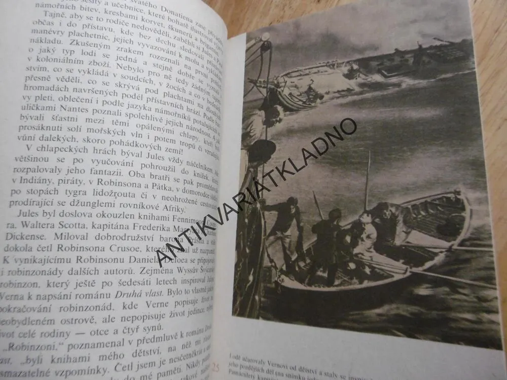 SNÍLEK JULES VERNE, **an