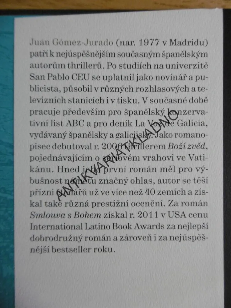 ZLODĚJ ZE SEVILLY, GÓMEZ-JURADO