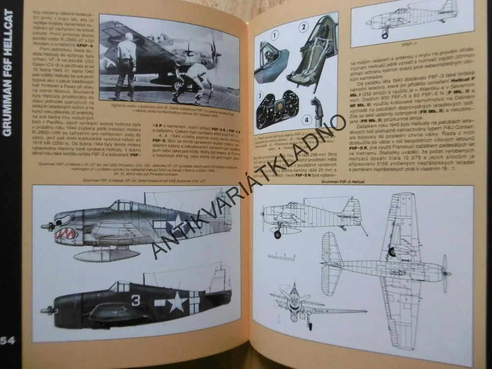 LETADLA 1939-45, STÍHACÍ A BOMBARDOVACÍ LETADLA USA, **an