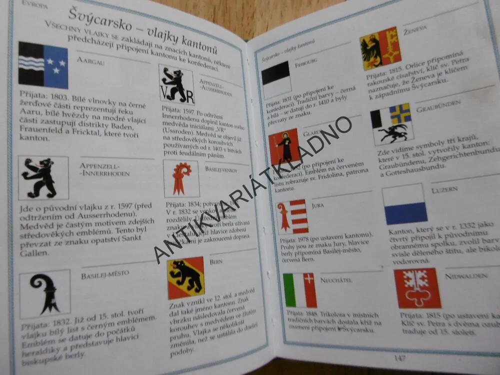KAPESNÍ ATLAS VLAJKY SVĚTA, 