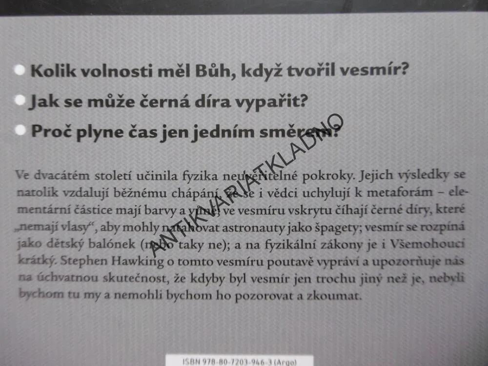 STRUČNÁ HISTORIE ČASU, STEPHEN W. HAWKING, **an