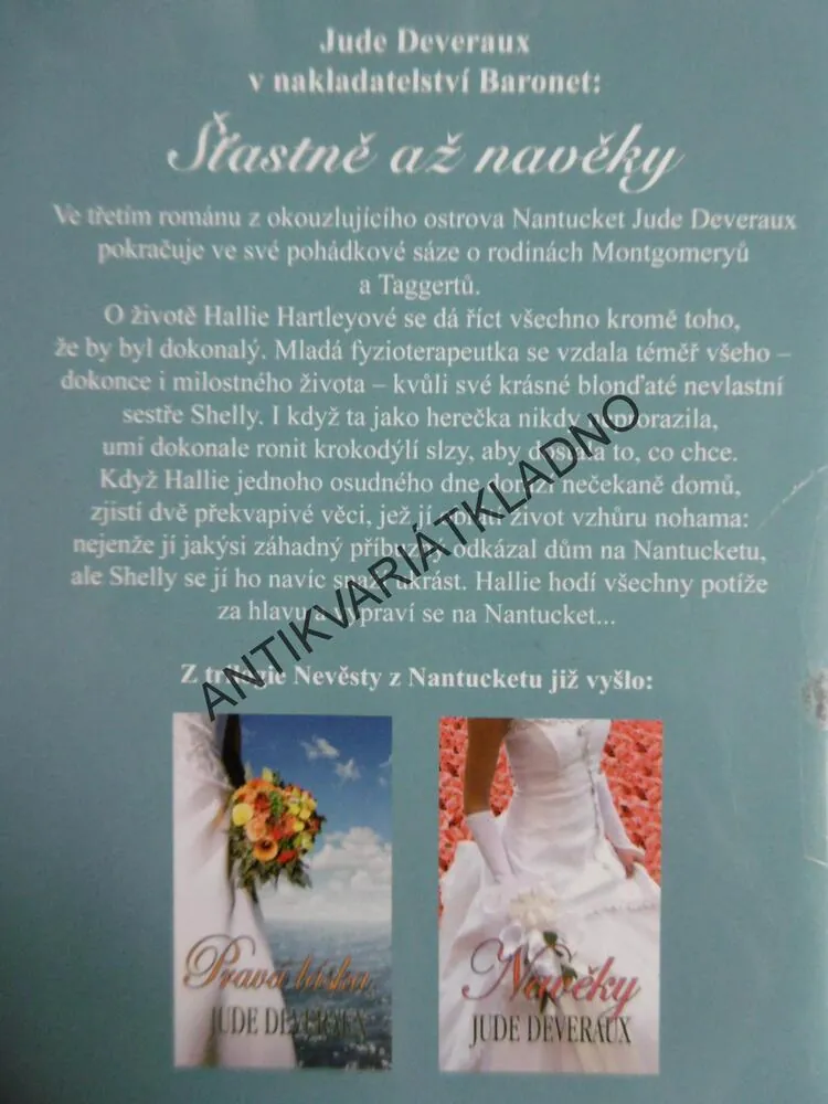 ŠŤASTNĚ AŽ NA VĚKY, JUDE DEVERAUX, **an