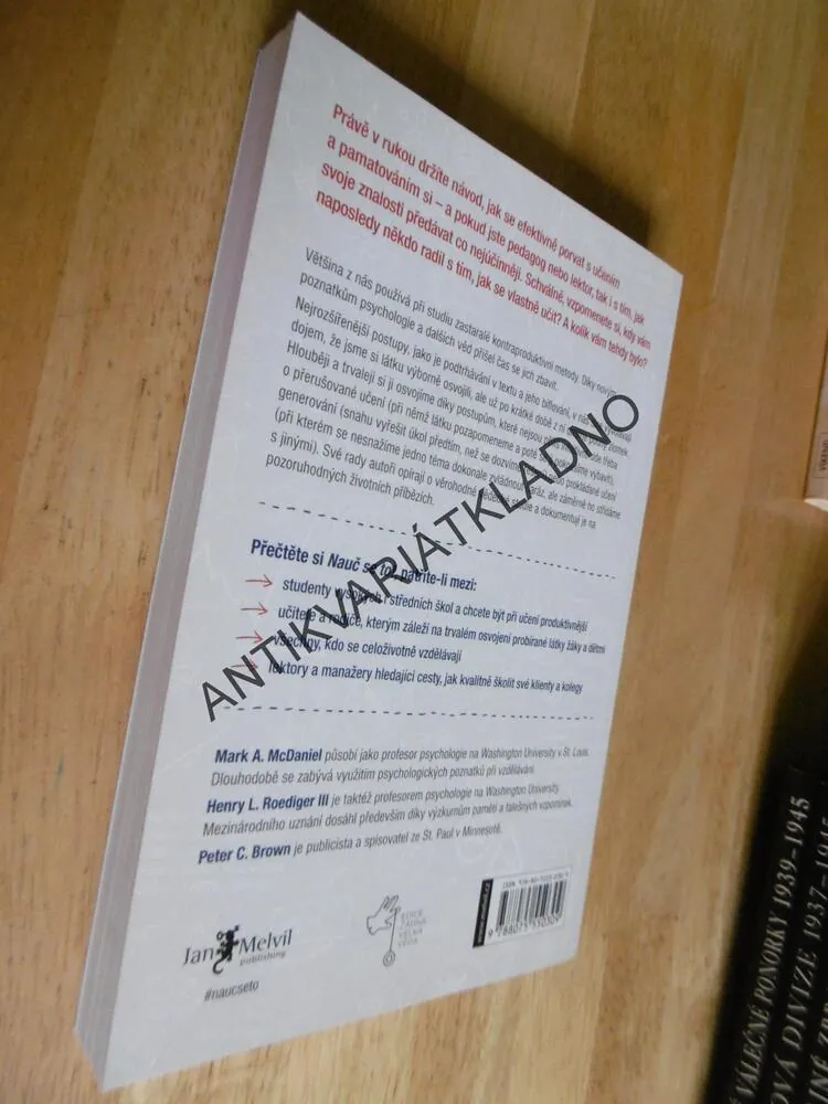 NAUČ SE TO!, BROWN, ROEDIGER,