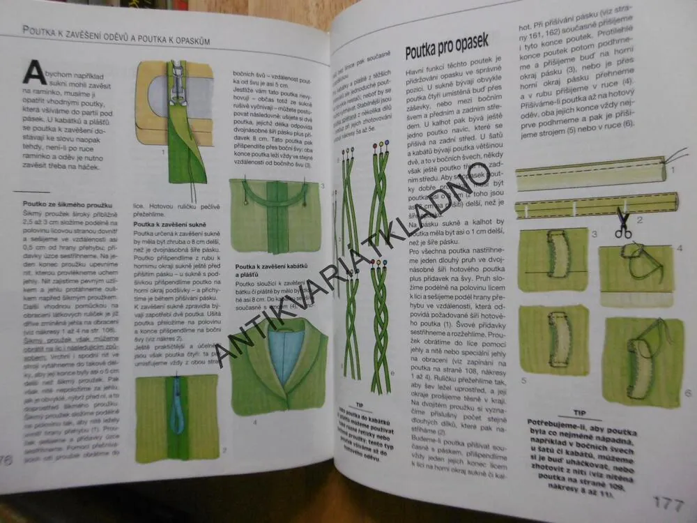 ŠITÍ KROK ZA KROKEM, BURDA, TVOŘIVÝ KONÍČEK PRO KAŽDÉHO, 950 ILUSTRACÍ