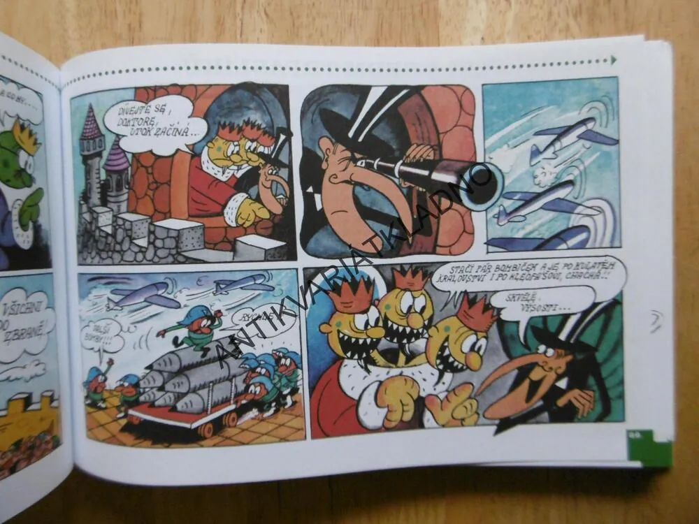 DOBRODRUŽSTVÍ MOŘSKÝCH VLKŮ, STEKLAČ, FALTOVÁ, KOMIKS