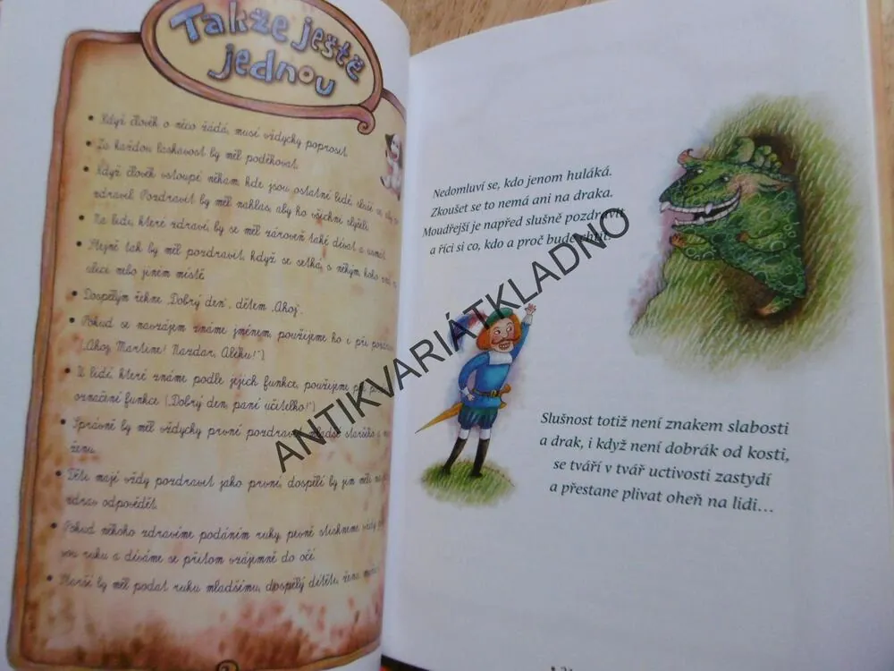 DRAKA JE LEPŠÍ POZDRAVIT ANEB O ETIKETĚ, KRATOCHVÍL, VYDROVÁ, **an