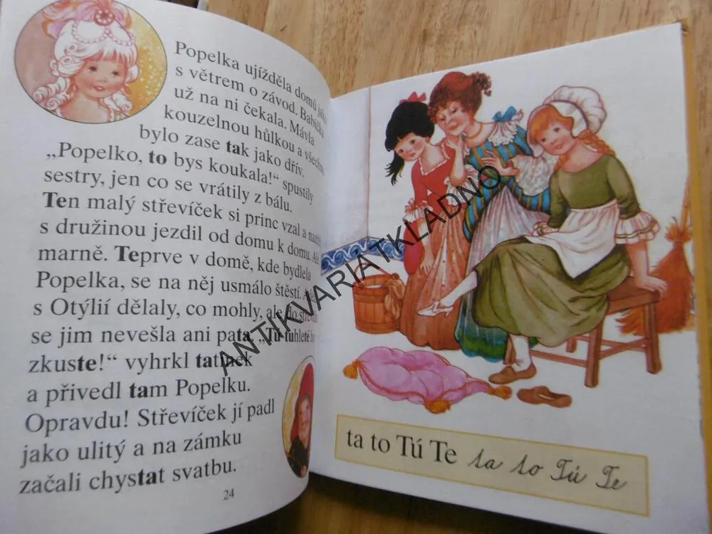 POHÁDKOVÝ SLABIKÁŘ, POPELKA A JINÉ POHÁDKY, 
