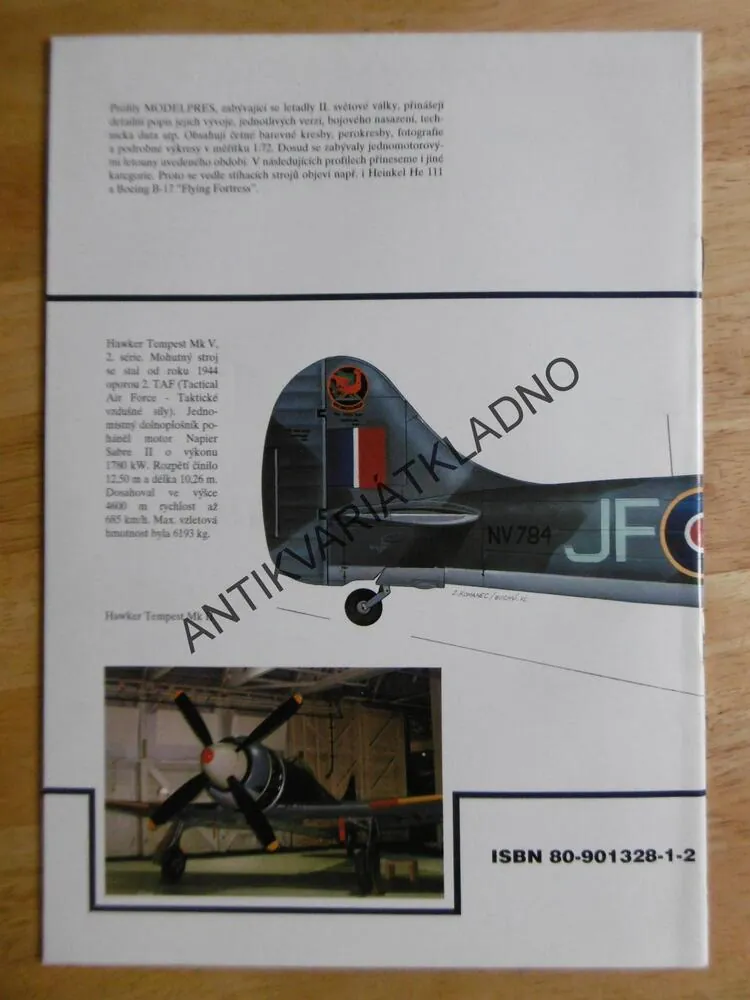 HAWKER TEMPEST, PROFILY LETADEL 2.SVĚTOVÉ VÁLKY, 5