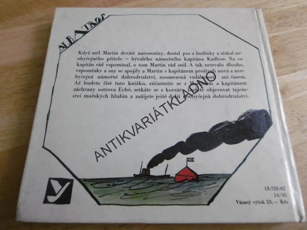 MARTIN A SEDM DALEKÝCH MOŘÍ, ILONA BORSKÁ, KOVAŘÍK, 1982, **an