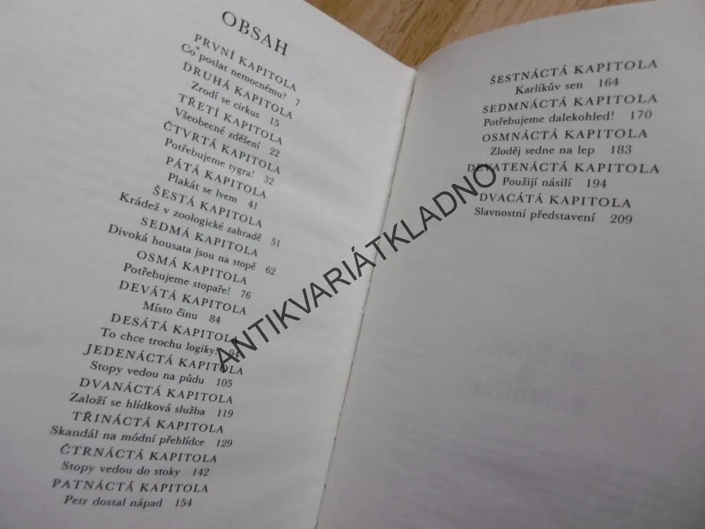 BUŘINKA A BAMBULE, ISTVÁN CSUKÁS, FRANTIŠEK SKÁLA, **an
