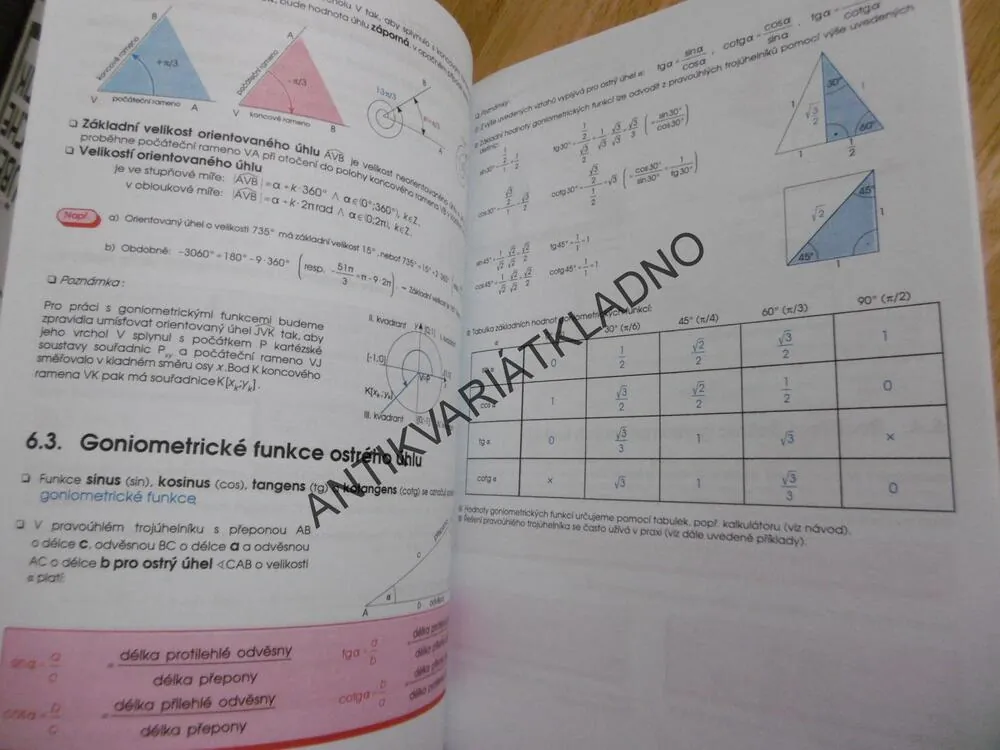 MATEMATIKA V KOSTCE, PRO STŘEDNÍ ŠKOLY, VOŠICKÝ