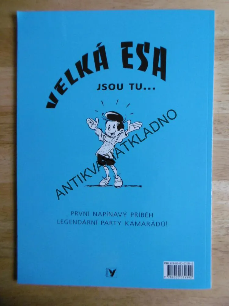 VELKÁ ESA, QUENTIN GENTIL A MISTR ÚNIKŮ, KOMIKS