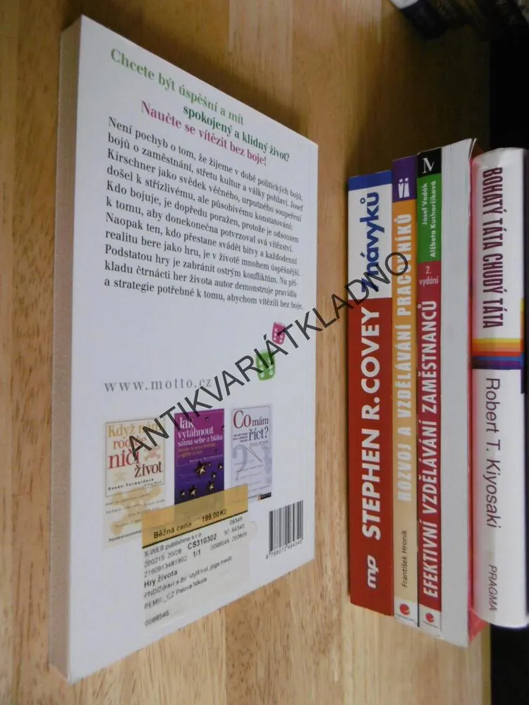 HRY ŽIVOTA, KIRSCHNER, PSYCHOLOGIE, **an