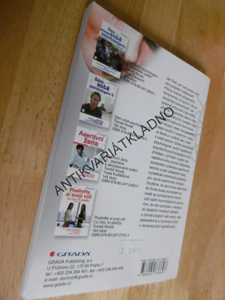 ASERTIVNĚ DO ŽIVOTA, NOVÁK, CAPPONI, PSYCHOLOGIE PRO KAŽDÉHO, **an