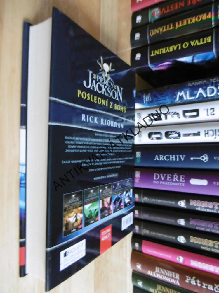 PERCY JACKSON, POSLEDNÍ Z BOHŮ, RICK RIORDAN,