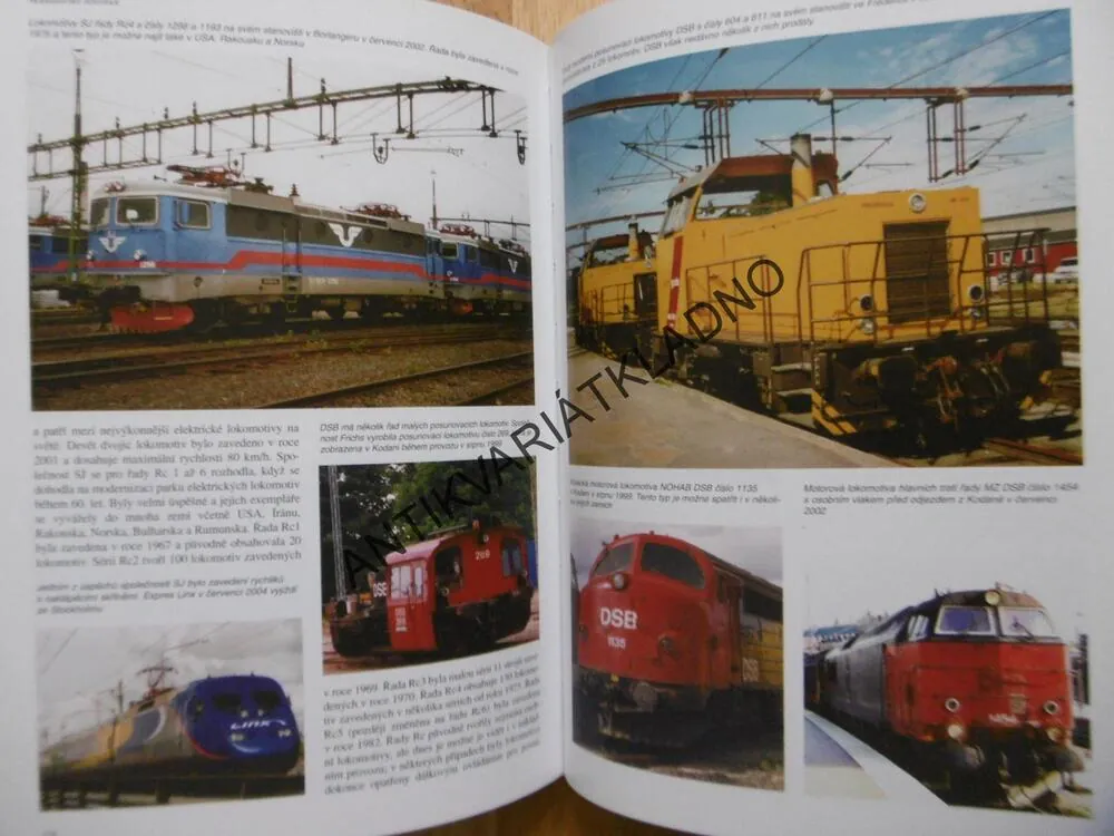 ENCYKLOPEDIE LOKOMOTIVY, ALAN KENT, ŽELEZNICE, **an