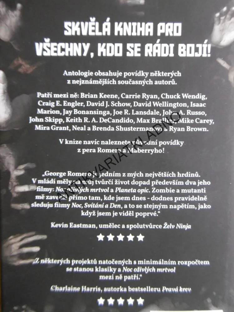 NOC OŽIVLÝCH MRTVOL, MABERRY, ROMERO, **an