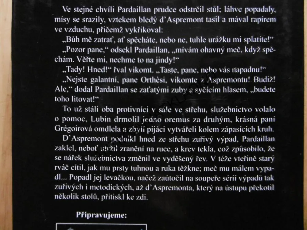 PARDAILLAN I., PARDAILLANOVÉ OTEC A SYN, MICHEL ZÉVACO, **an
