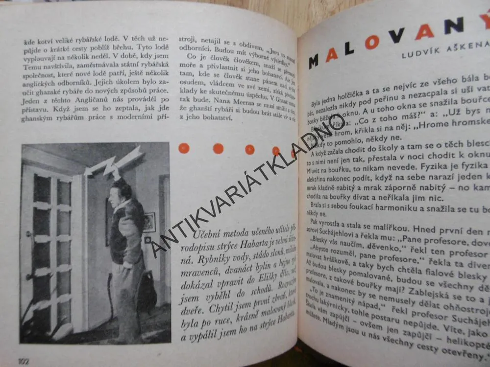 PĚT VEČERŮ S ELIŠKOU, MAGAZÍN PRO DĚVČATA, 1964, **an