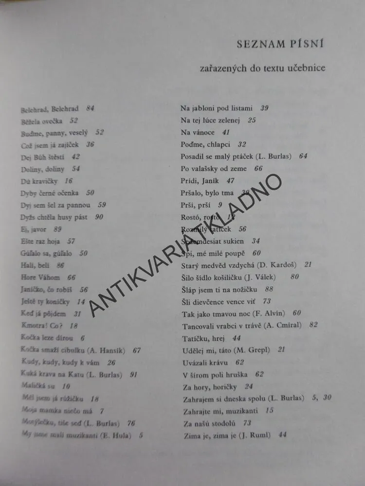 MLADÍ MUZIKANTI, NEORALOVÁ, DOSTAL, PAVLOVSKÁ