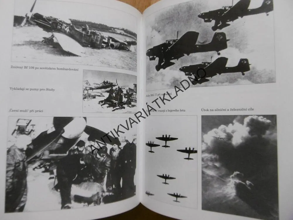 KŘÍŽ PROTI HVĚZDĚ, FRANZ KUROWSKI, LETECKÁ VÁLKA NA RUSKEM 1941-44, **an