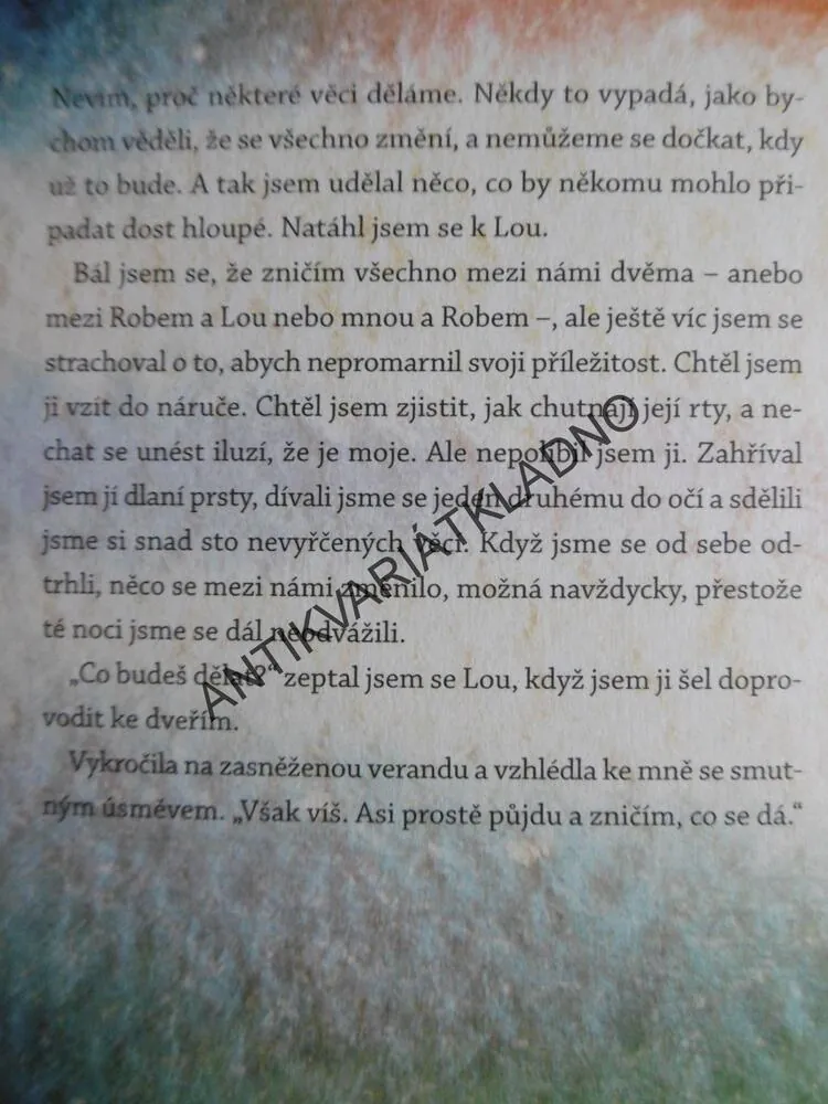ŽIJ DOKUD TO JDE, CAMILLE PAGÁNOVÁ, 2018, **an