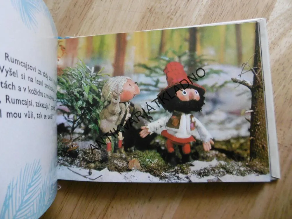 RUMCAJSOVA VÁNOČNÍ POHÁDKA, VÁCLAV ČTVRTEK, RADEK PILAŘ,1972, LOUTKY, FOTO FILM