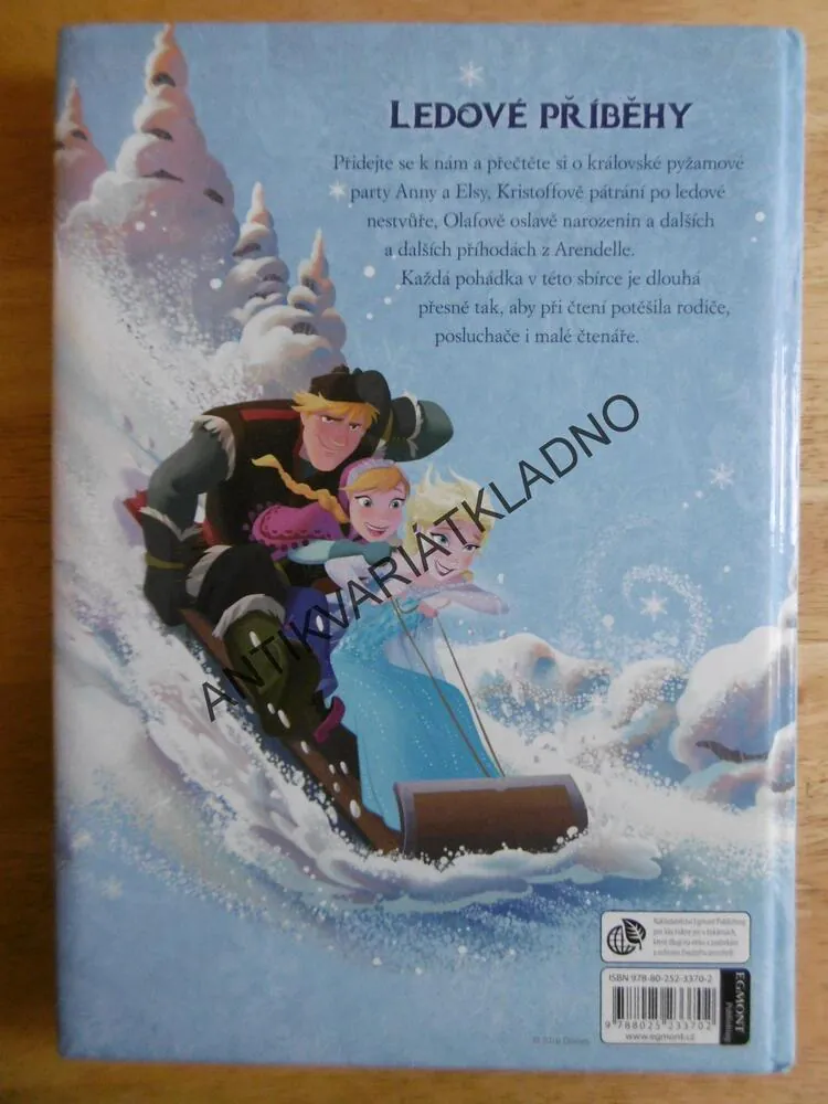 NEJKRÁSNĚJŠÍ KOLEKCE PŘÍBĚHŮ, LEDOVÉ KRÁLOVSTVÍ, DISNEY