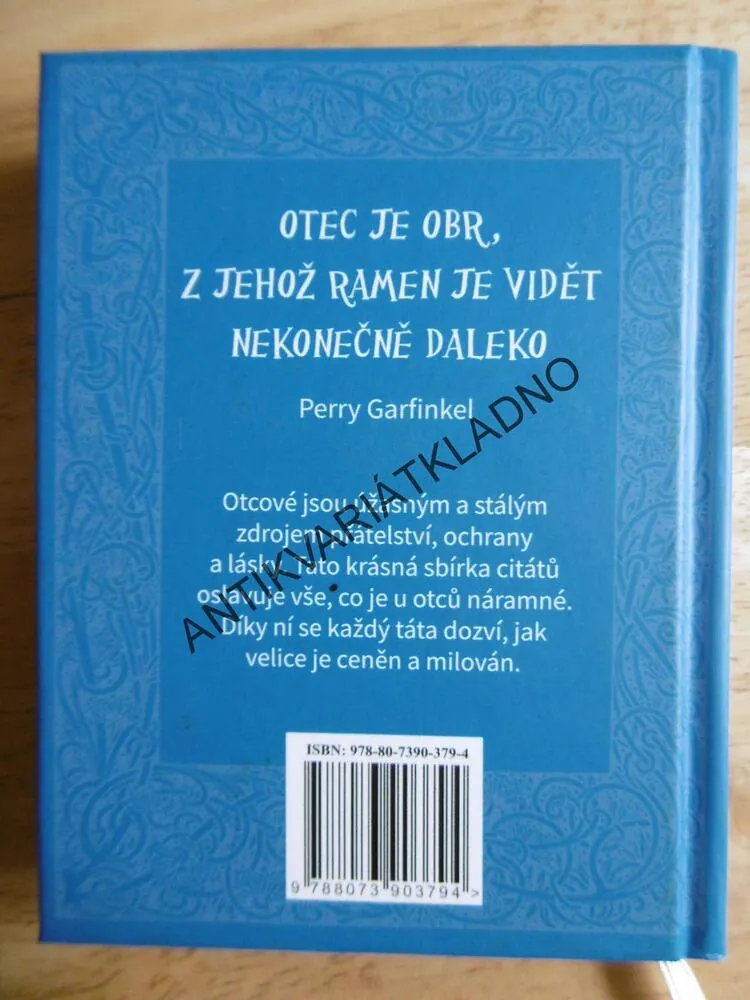 PRO NEJLEPŠÍHO TATÍNKA NA SVĚTĚ, CITÁTY, **an