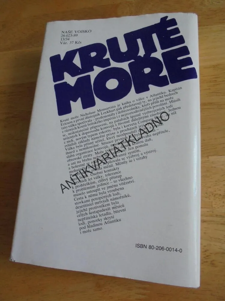KRUTÉ MOŘE, NICHOLSON MONSARRAT