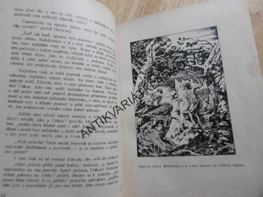POSLEDNÍ MOHYKÁN, J.F.COOPER, SCHNEIBERG, 1930, **an