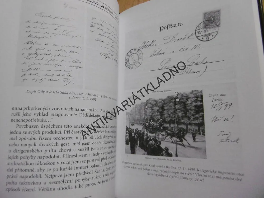 MŮJ OTEC ANTONÍN DVOŘÁK, OTAKAR DVOŘÁK